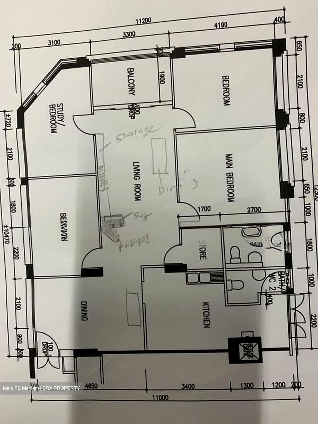 Blk 832 Hougang Central (Hougang), HDB 5 Rooms #578537131